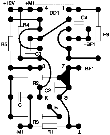 Рис.4.Монтажная схема